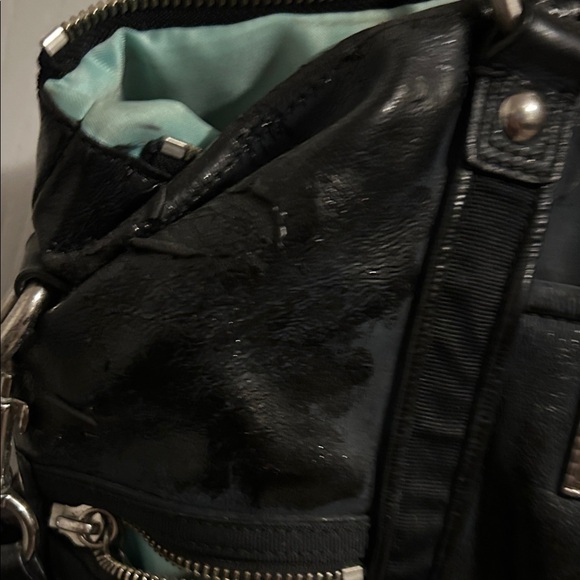 Coach Black Leather Shoulder Bag - Picture 10 of 16